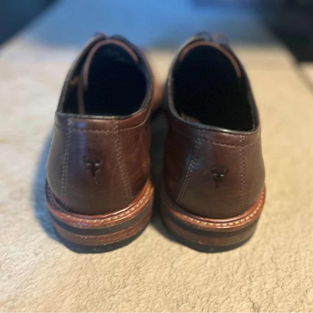 Men's Trask Brown Leather Shoes